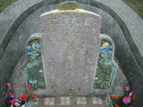 Tombstone of L (LIN2) family at Taiwan, Yunlinxian, Linneixiang, Nanan, on the road to Pingding. The tombstone-ID is 9341; xWALALmAnwBWWALmӸOC