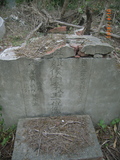 Tombstone of unnamed person at Taiwan, Tainanxian, Beimenxiang, Beimencun, public graveyard, east of village, north of Highway 171. The tombstone-ID is 8211. ; xWAxnA_mA_AlFB171D_誺@BӡALW󤧹ӸO