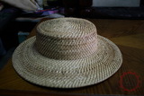 編籐帽