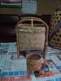 傳統祖靈籃與小竹簍
