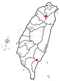 文件名稱:Celaenorrhinus horishanus Shirozu, 1960分佈地圖