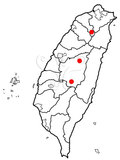 文件名稱:Satyrium formosanum (Matsumura, 1910)分佈地圖