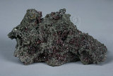 中文名:硫銻銅銀礦(NMNS004837-P011744)英文名:Polybasite(NMNS004837-P011744)