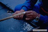1997年排灣族李正製作單管口笛 11