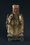 品名:土地公像(0000002003)英文名:Wood Carved Earth God