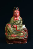 品名:觀音神像(0000002038)英文名:Pottery Fired Kuan Yin