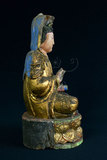 品名:觀音雕像(0000001968)英文名:Wood Carved Kuan Yin
