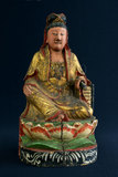 品名:觀音雕像(0000002045)英文名:Wood Carved Kuan Yin