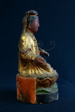 品名:觀音雕像(0000002047)英文名:Wood Carved Kuan Yin