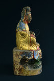 品名:觀音雕像(0000002050)英文名:Wood Carved Kuan Yin