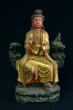 品名:觀音雕像(0000002053)英文名:Wood Carved Kuan Yin