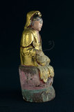 品名:觀音雕像(0000002057)英文名:Wood Carved Kuan Yin