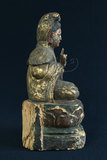 品名:觀音雕像(0000002063)英文名:Wood Carved Kuan Yin