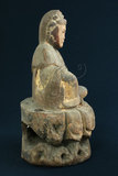 品名:觀音雕像(0000002066)英文名:Wood Carved Kuan Yin
