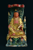 品名:觀音雕像(0000002478)英文名:Wood Carved Kuan Yin