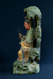 品名:觀音雕像(1992002033)英文名:Wood Carved Kuan Yin