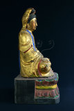 品名:觀音雕像(1992011021)英文名:Wood Carved Kuan Yin