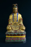 品名:觀音雕像(1992011021)英文名:Wood Carved Kuan Yin