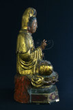 品名:觀音雕像(1995003006)英文名:Wood Carved Kuan Yin
