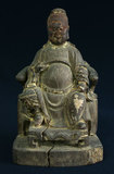 品名:王爺雕像(0000002164)英文名:Wood Carved Wang Yeh