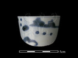 器名:青花山水圖紋杯(BK-BC082)