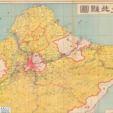 地圖名稱:台灣省各縣市地圖