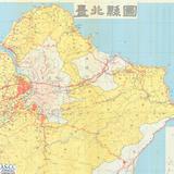 地圖名稱:臺灣省各縣（市）地圖
