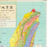 地圖名稱:臺灣地質圖