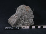 中文名:多矽白雲母片岩(NMNS003037-P006174)英文名:Phengite schist(NMNS003037-P006174)