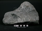 中文名:多矽白雲母藍閃片岩(NMNS003365-P006607)英文名:Phengite-glaucophane schist(NMNS003365-P006607)