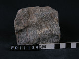 中文名:黑雲母花崗片麻岩(NMNS004661-P011109)英文名:Biotite-granitic gneiss(NMNS004661-P011109)