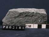 中文名:角閃岩(NMNS000476-P002181)英文名:Amphibolite(NMNS000476-P002181)