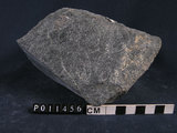 中文名:斜長角閃岩(NMNS002668-P011456)英文名:Amphibolite(NMNS002668-P011456)