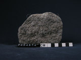 中文名:柘榴二輝粒變岩(NMNS002788-P004874)英文名:Garnet-2-pyroxene granulite(NMNS002788-P004874)