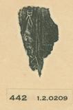 甲骨文拓片（登錄號：188477-0442）