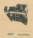 甲骨文拓片（登錄號：188477-0957）
