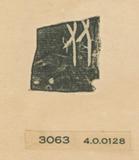 甲骨文拓片（登錄號：188477-3063）