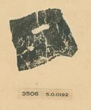 甲骨文拓片（登錄號：188477-3506）