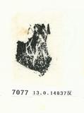 甲骨文拓片（登錄號：188575-7077）