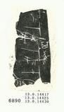 甲骨文拓片（登錄號：188575-6890）