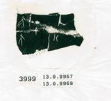 甲骨文拓片（登錄號：188573-3999）