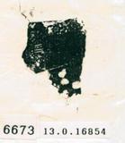 甲骨文拓片（登錄號：188579-6673）
