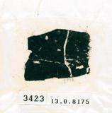 甲骨文拓片（登錄號：188578-3423）