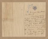 正題名:1880年7月13日致Mowat信函
