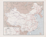 aϦW:CHINA RAILROADS AND SELECTED ROADS