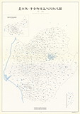 地圖名稱:台灣省各縣市地段概況圖