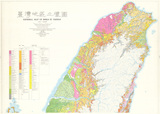 地圖名稱:臺灣地區土壤圖