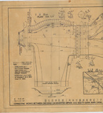 地圖名稱:濁水溪倒虹吸工與南岸聯絡線聯接工平面及剖面圖