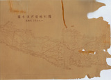 地圖名稱:濁水溪河道地形圖