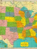 地圖名稱:United States